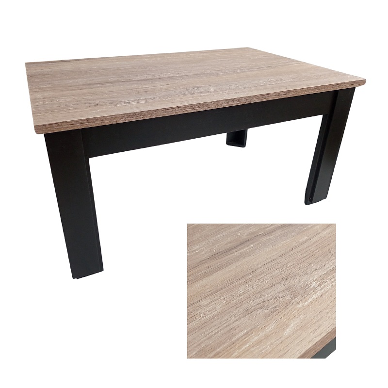 MESA PRAGA NEGRA 60X60