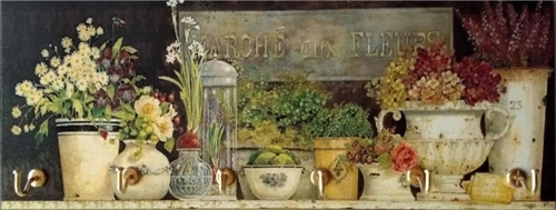 L7 CUELGALLAVES FLORES 30X11